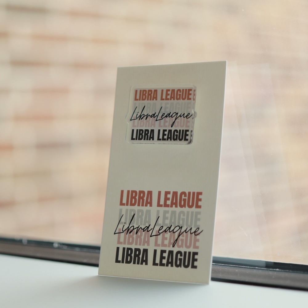 ⚖️ Libra League Acrylic Pin ⚖️